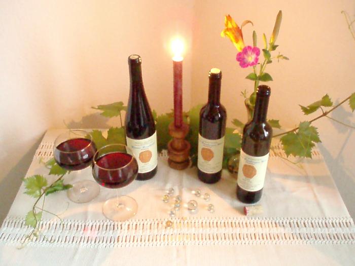 Blauer Bernburger Wein Jahrgang 2005